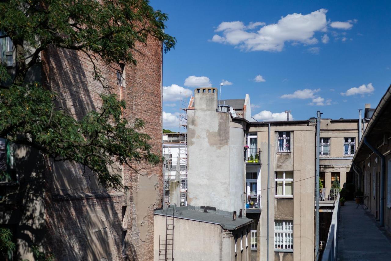 Apartament W Sercu Miasta Łódź Exteriör bild